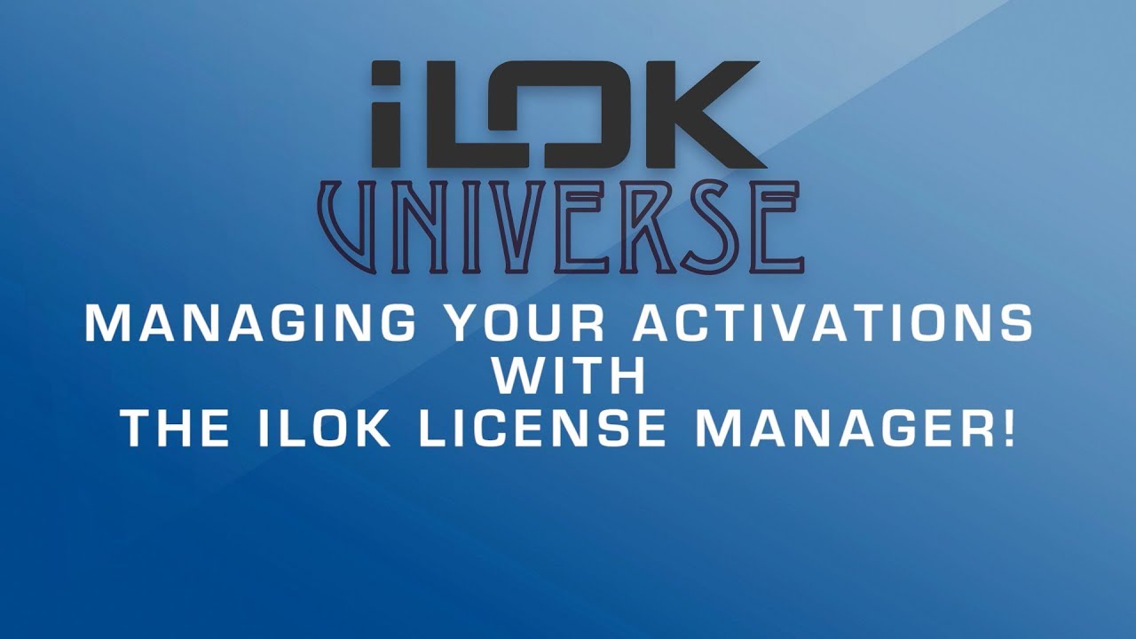 Ilok Universe Activating A Second Computer With The Ilok License