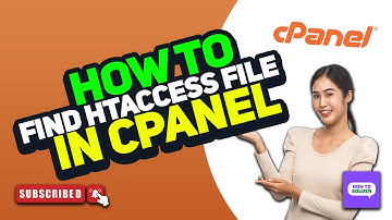How to find htaccess file in cpanel 2025