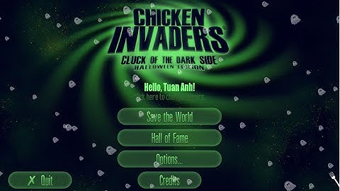 Hướng dẫn tải game Chicken Invaders 5 - Cluck Of The Dark Side - Halloween Edition + Cờ rắc pc