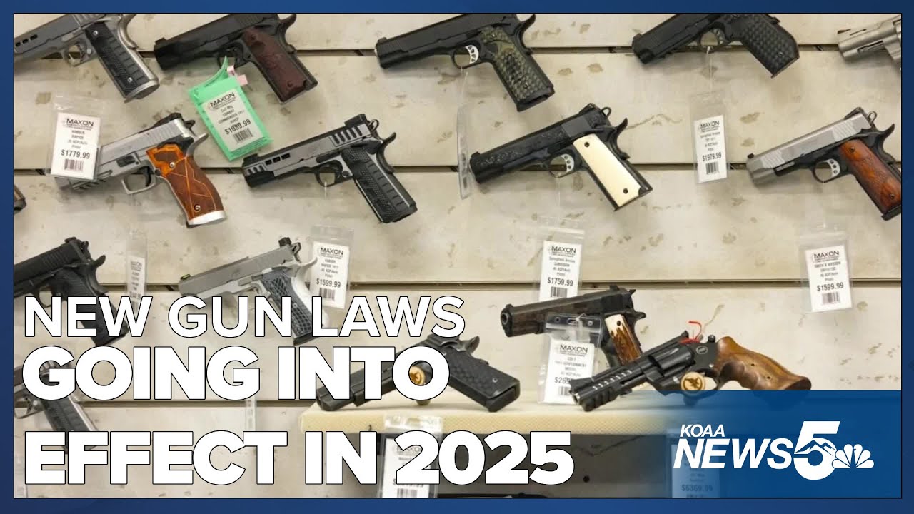 Several new gun laws going into effect on January 1 - YouTube