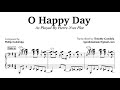 O happy day pierreyves plat piano transcription