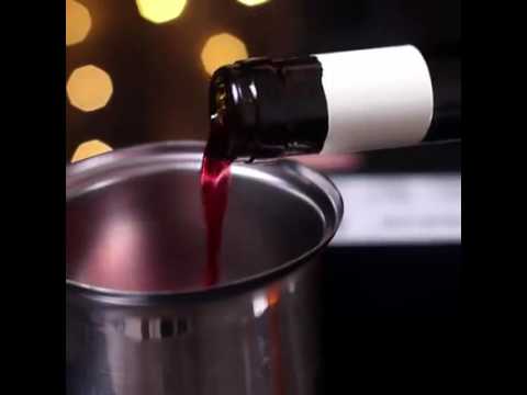 Vídeo: Sangria De Inverno: Vinho Tinto Chocolate Quente