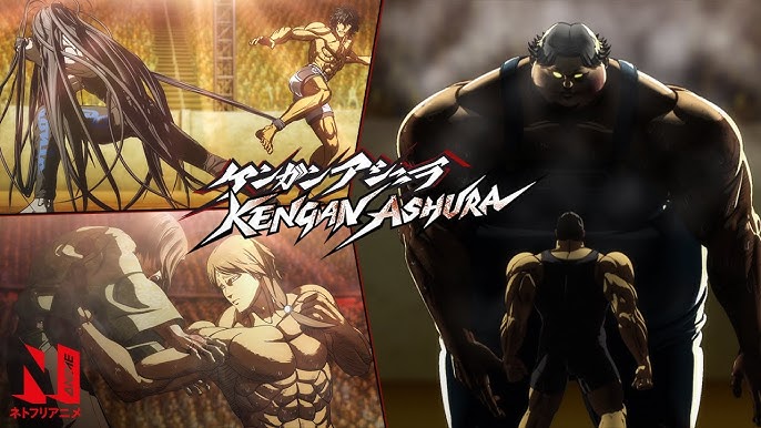 Kengan Ashura: divulgado pôster do novo anime de porradaria da Netflix