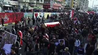 استمرار الحراك في الشارع العراقي بعد استقالة رئيس الوزراء عادل عبدالمهدي