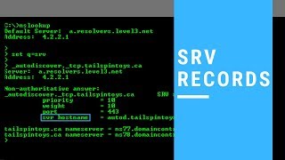 SRV Records | DNS Basics