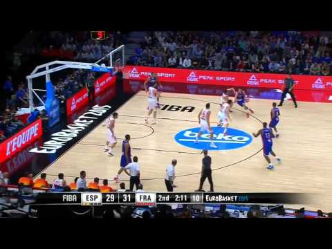 Pau Gasol  Spain vs France Eurobasket 2015 HD