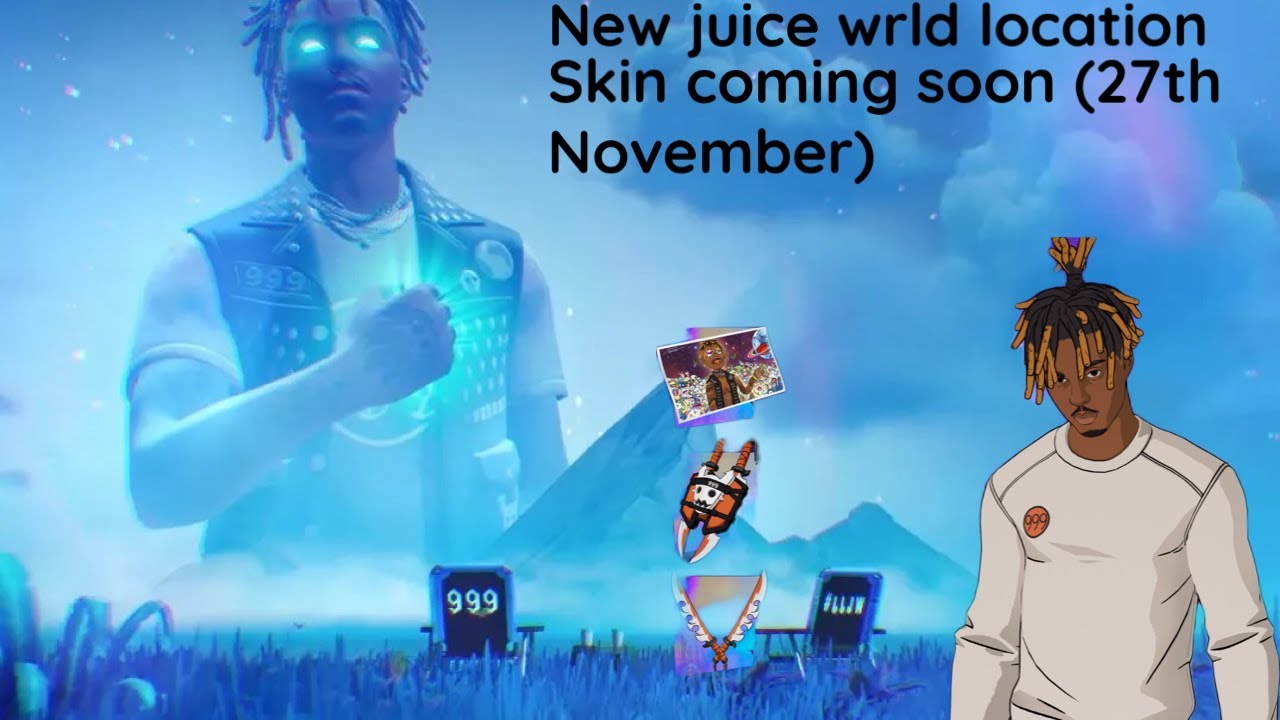 *LIVE* Fortnite - Juice Wrld POI is here (Juice WRLD skin Coming 27th ...