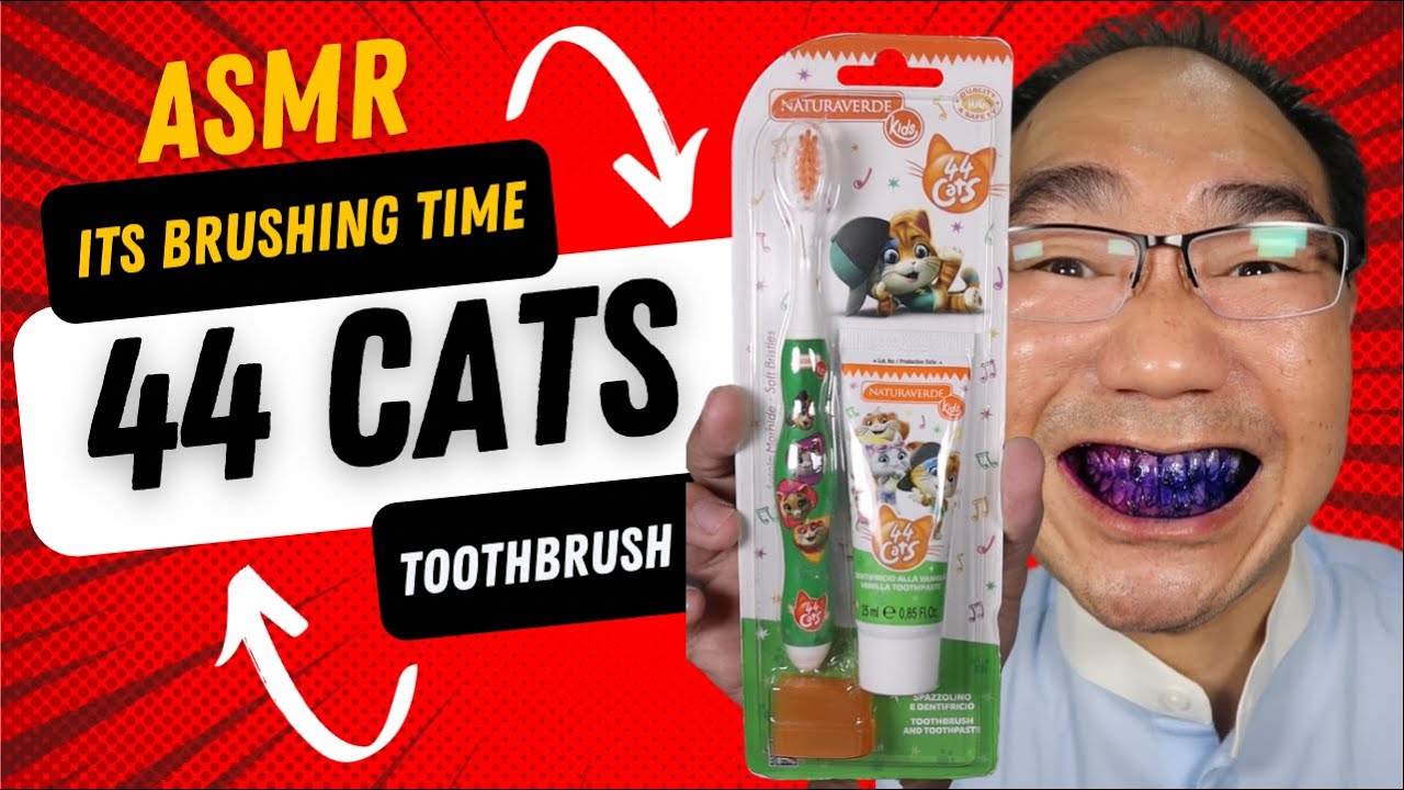 Dental Digest 🟣 44 Cats Toothbrush from 🇹🇷 ASMR shorts asmr Doctor