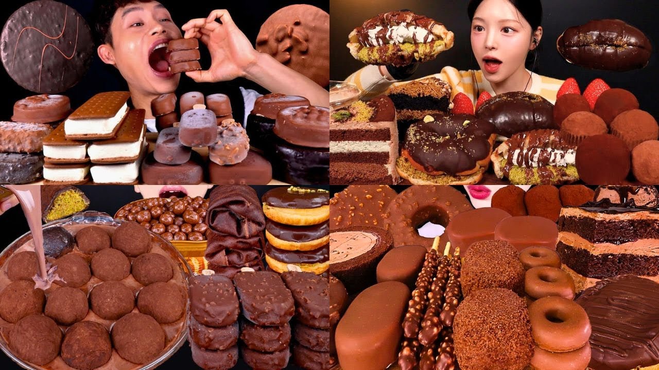 ASMR CHOCOLATE ICE CREAM 🍫TICO ICE CREAM, SNICKERS, TWIX BAR MUKBANG COMPILATION 🍦Best eating sounds