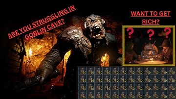 How to MAKE GOLD SAFELY and CONSISTENTLY in NEW Solo Goblin Caves!?