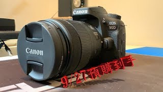 凱文CANON EOS 90D新手不專業開箱