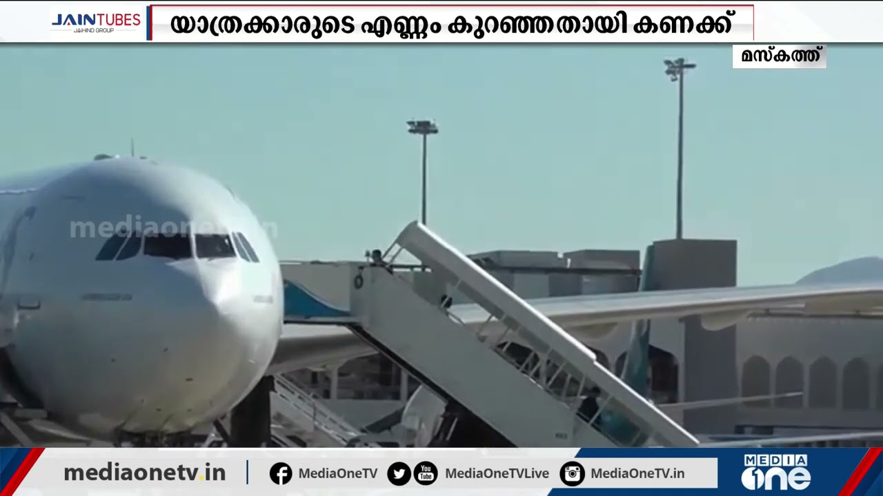 ഒമാൻ വിമാനത്താവളങ്ങൾ വഴിയുള്ള യാത്രക്കാരുടെ എണ്ണം 77ശതമാനം കുറഞ്ഞു | Oman