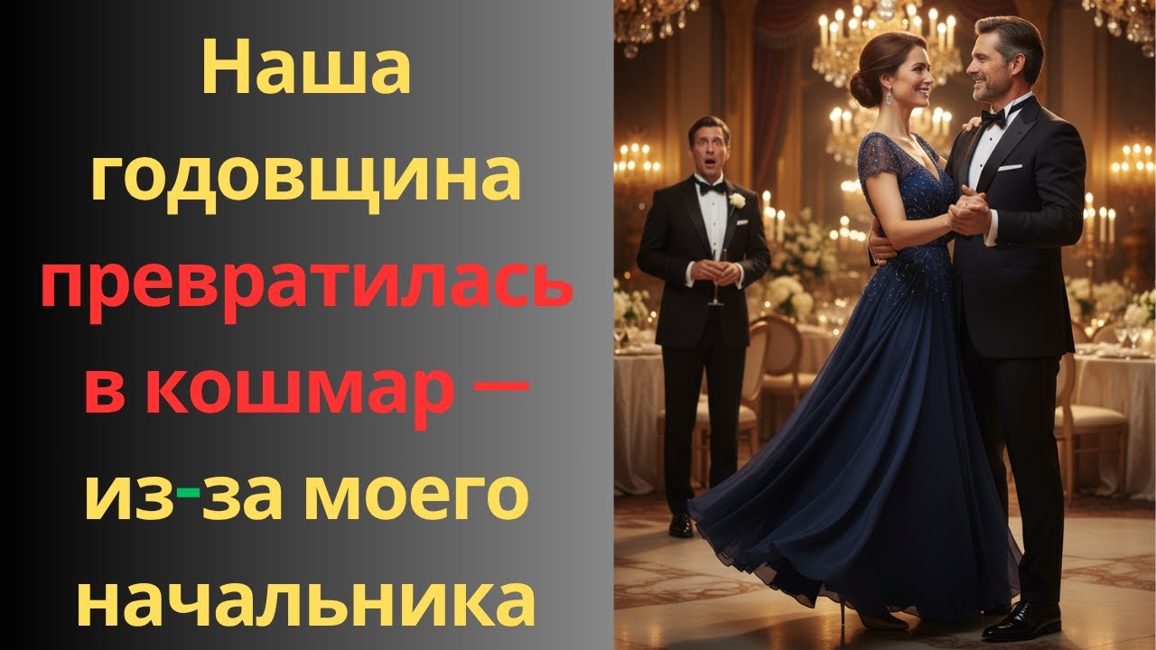 Наша годовщина превратилась в кошмар — из-за моего начальника!