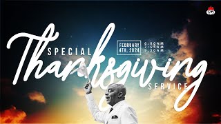 SPECIAL THANKSGIVING SERVICE | 4, FEBRUARY 2024 | FAITH TABERNACLE OTA.