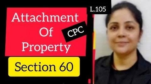 Section 60 CPC | Property Liable to be  Attachment and Sale in Execution of Decree  #section60cpc