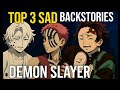 Top 3 Saddest Backstories In Demon Slayer | Better Neo | Demon Slayer |