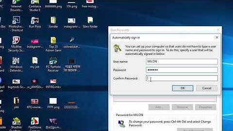 How to disable Windows 10 Login password & Lock Screen Password bypass with Easy Free Step