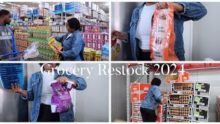 Huge 2024 New Year  Grocery Restock + Sams Club Grocery Haul| Healthy Sams Club Meals