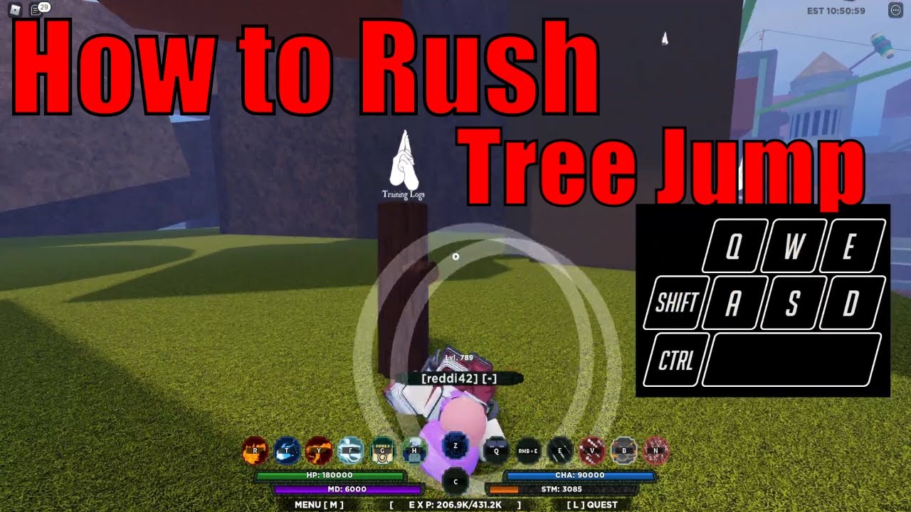 How to Tree Jump in Shindo Life