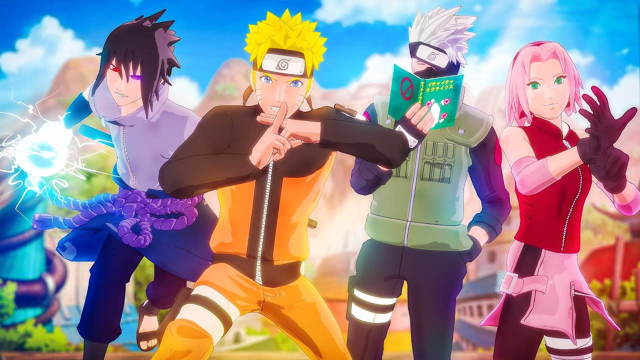 Naruto's Rivals Join Team 7 in Fortnite