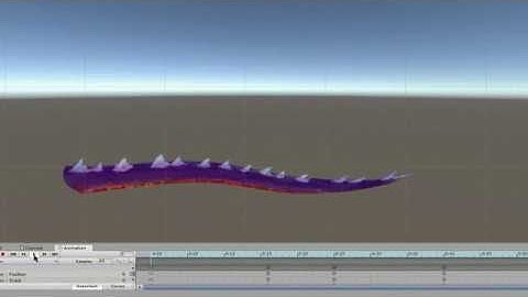 Unity animation: Dragon Tail