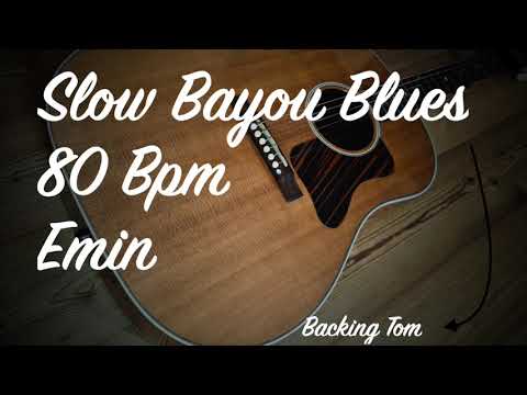 guitar-backing-track---slow-bayou-blues---80-bpm---e-min-(or-g-major-:-))-pentatonic-scale