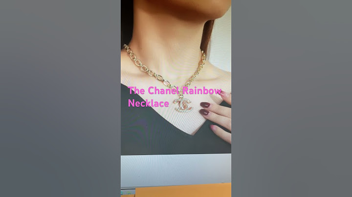 "This Chanel Rainbow Necklace Just Changed My Fashion Game!"#fashion #fashionreview #shopping #neck