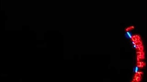 propeller LED display on sealing fan