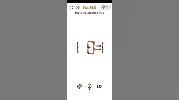 brain out level 142# make the equation true#