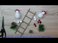 Новогодний Декор 5 Минут Снеговики на Лесенки Своими Руками / DIY Christmas Decor 5 Minutes