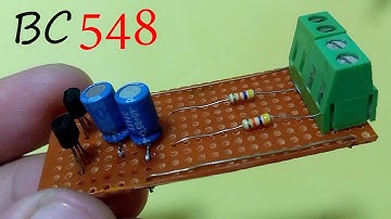 BC 548 Transistor|LED Chaser|How to make LED Flasher Using Transistor