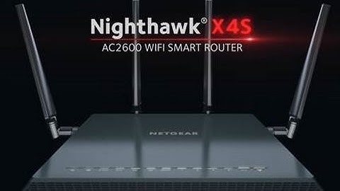 NETGEAR Nighthawk® X4S Wireless Gaming Router - R7800 AC2600 Smart WiFi Router sizzle video