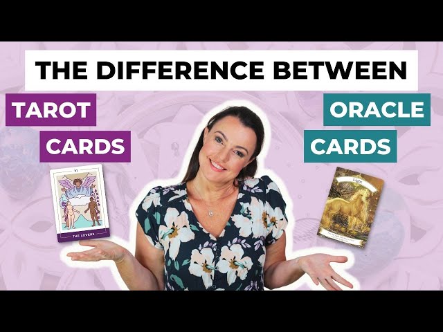 vinkel salami melodisk What's the Difference Between Oracle and Tarot Cards? - YouTube