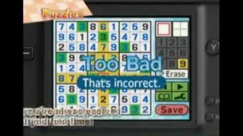 Sudoku Sensei (DSiWare) - www.MonroeWorld.com