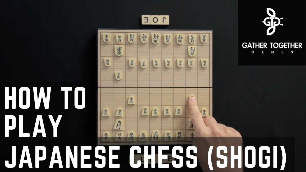 SHOGI - Xadrez Japonês - Basic instructions for beginners 