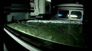 Denali Mt Mckinley 3D Print Timelapse Bambu Lab X1C