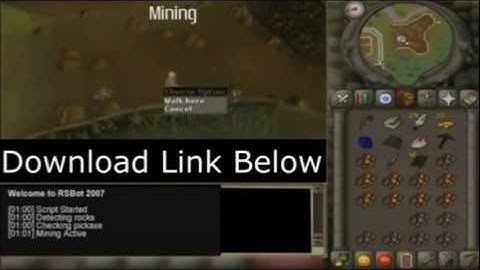 Runescape 2007 Oldschool Bot [WORKING]