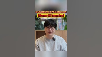 #Manus #AI launched , challenging #GPT and #DeepSeek Manus AI #likechina #tech #innovation #world