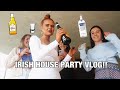 IRISH HOUSE PARTY VLOG!! Night out in Ireland ...