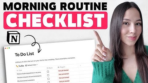 How to Create a Morning Routine Checklist in Notion (Step-by-Step Tutorial)