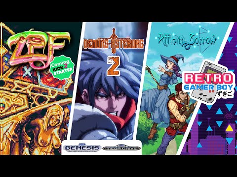 Sega Genesis & Mega Drive News - ZPF, Demons of Asteborg 2, Affinity Sorrow