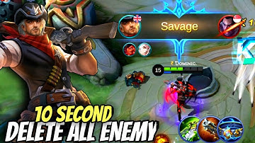 SAVAGE!! BUILD CLINT TERSAKIT 2021 - BUILD CLINT PALING SAKIT 2021 TOP GLOBAL MOBILE LEGENDS