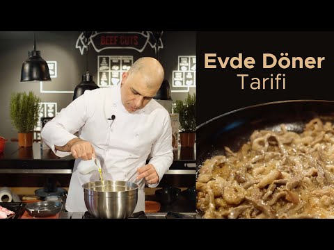 Evde Et Döner Nasıl Yapılır? Lokum gibi Et Döner Tarifi!