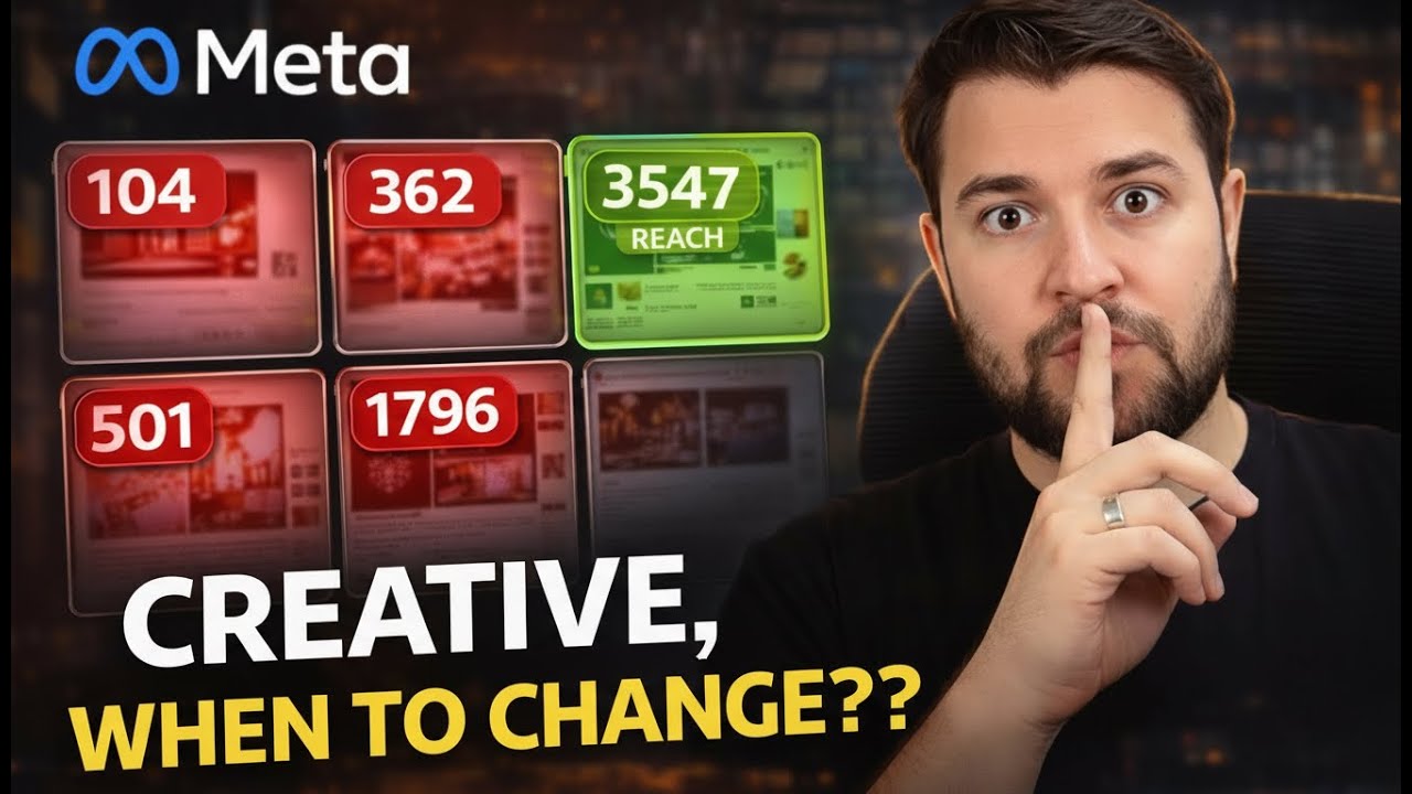 When to Change Meta Ads Creatives After Andromeda Update (Exact Rule ...