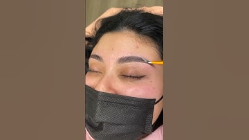 Eyebrow Hacks 👉🏻Brow Lamination Transformation.❤️