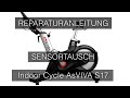 Reparaturanleitung: Indoor Cycle AsVIVA S17 #S300L Sensor austauschen / change sensor