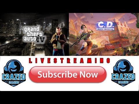 LIVE STREAMING. C.D END GTA 4 ვიხოდებით!!