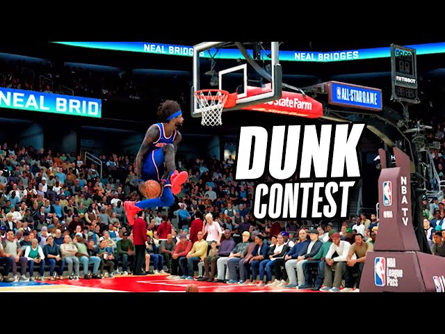 NBA 2K on X: Which player is taking home the Dunk Contest trophy