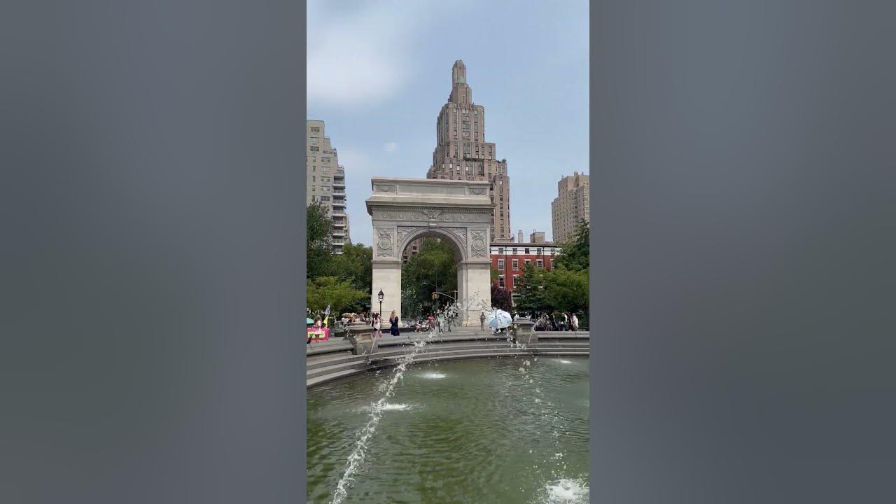 Washington Square Park on 8/7/2025 #washingtonsquarepark #manhattan