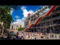 A Walk Around The Pompidou Center, Paris